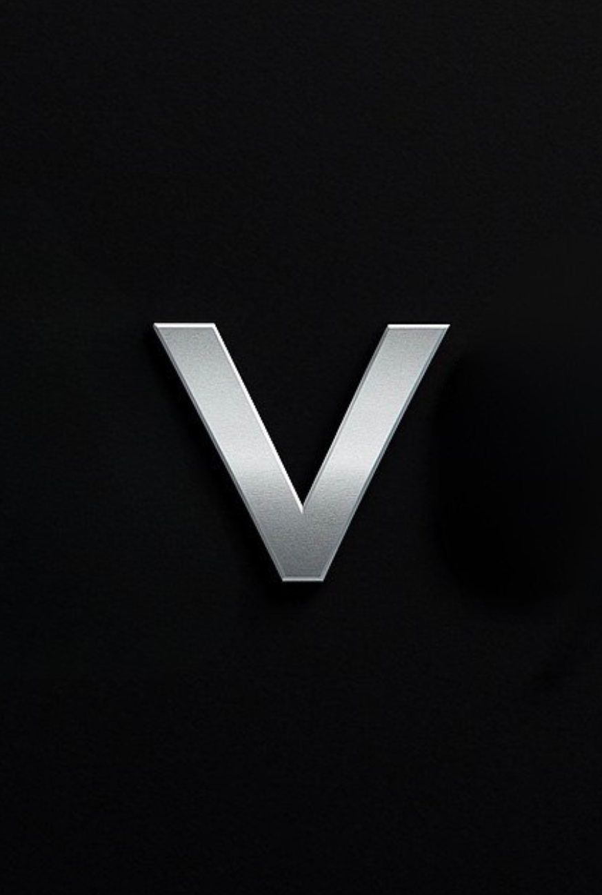letter v